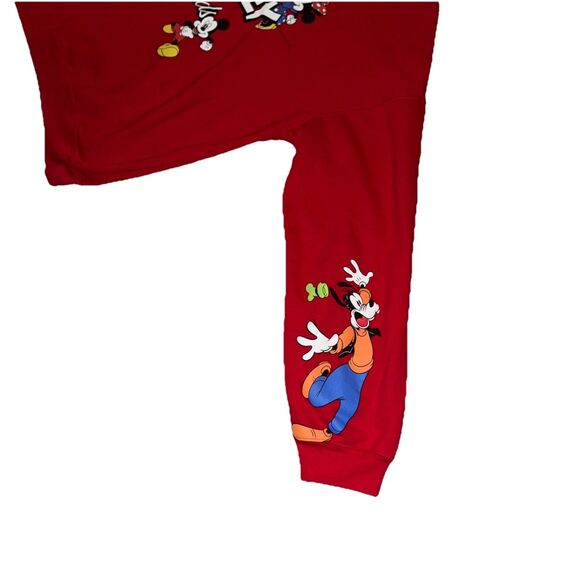 Vintage 90s Disney Mickey Mouse Characters Crewneck Sweatshirt Size XXL - Picture 4 of 7